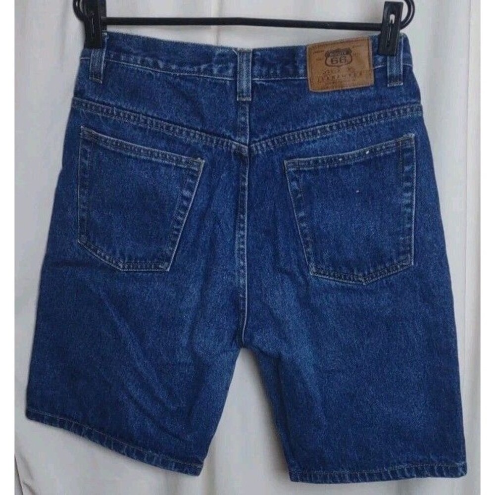 Vintage Route 66 Relaxed Fit Jorts Size 32 Jean Shorts